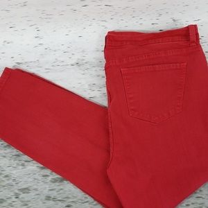 NYDJ Red Ankle & Cropped Jeans
